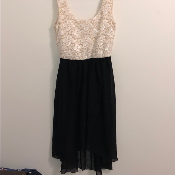 Juniors High-Low Dress - Picture 3 of 6